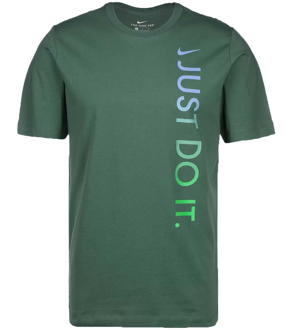 T-SHIRT NIKE CN8598 COTONE VERDE BIANCO ROSSO BLU