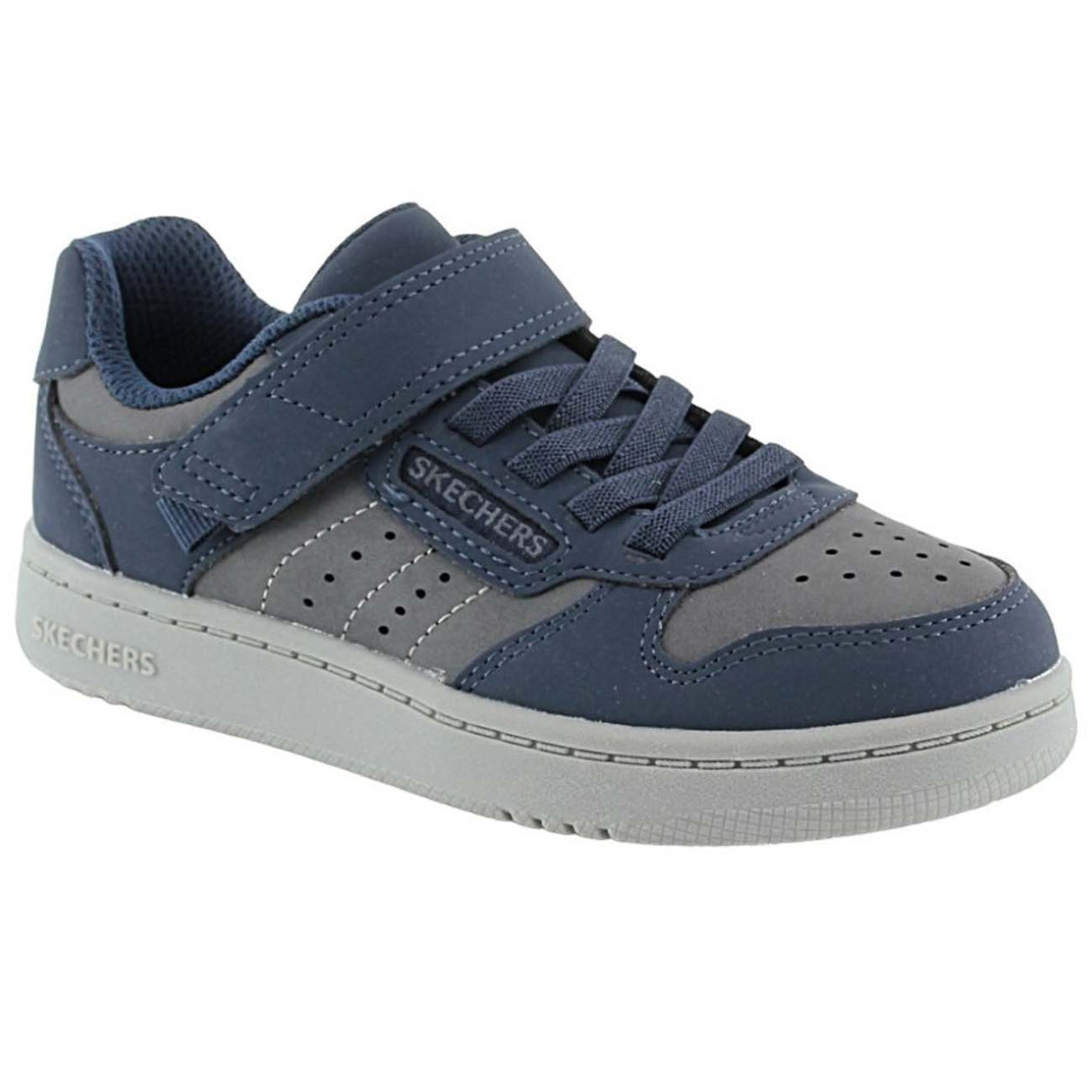 SCARPA RAGAZZI SKECHERS 405652L NAVY QUICK STREET CLASSIC AVENUE