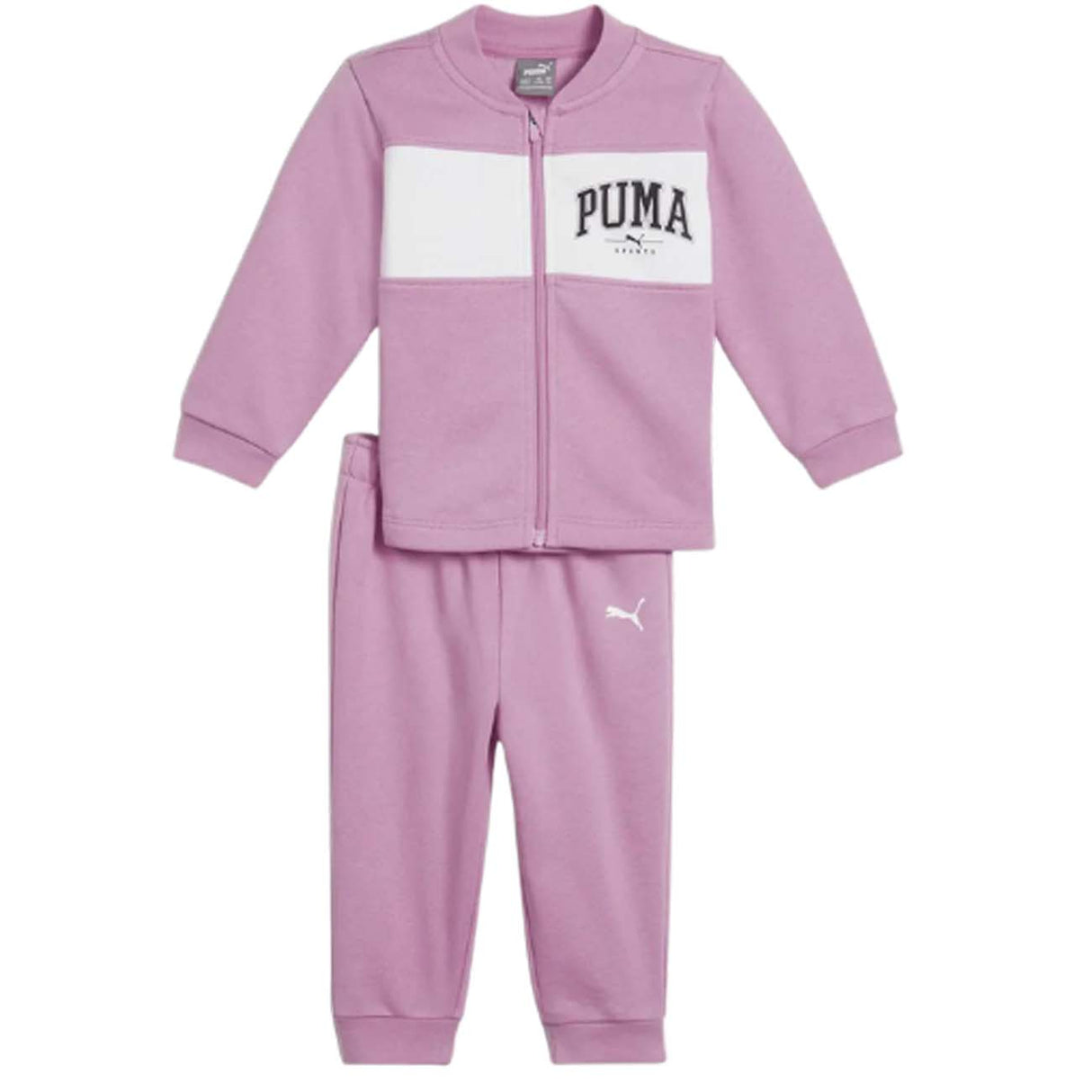 TUTA BAMBINI PUMA 683332 48 COTONE FELPATO ROSA