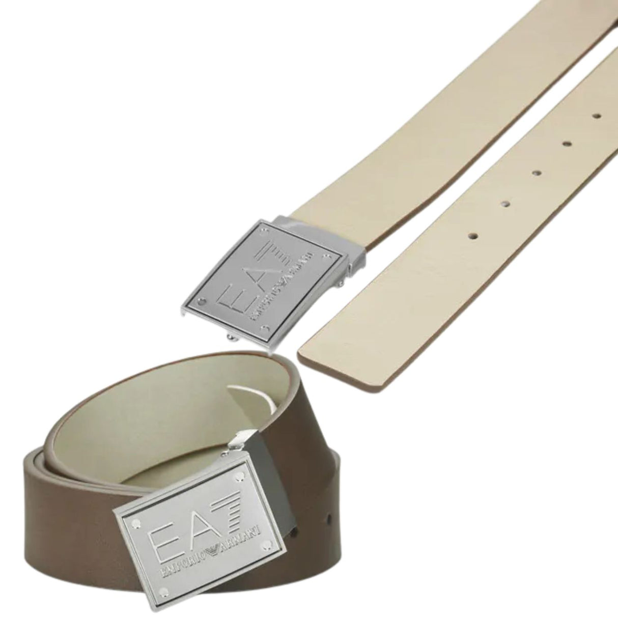 CINTURA ARMANI EA7 E25 7X000091 M6104 REVERSIBILE