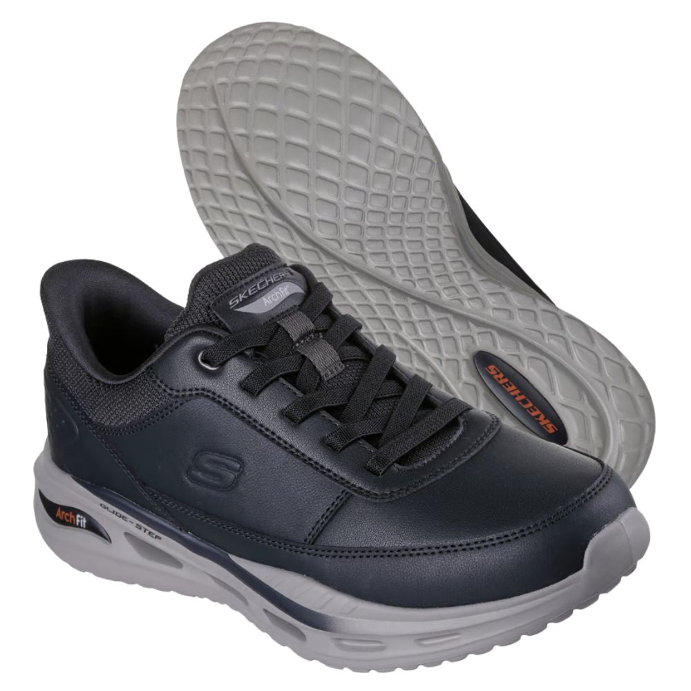 SCARPA SKECHERS 210981 BLK SLIP INS FIT ORVAN MOXLEY