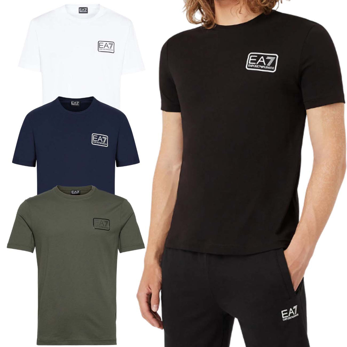 T-SHIRT ARMANI EA7 3LPT05PJM9Z IDENTITÉ DE BASE