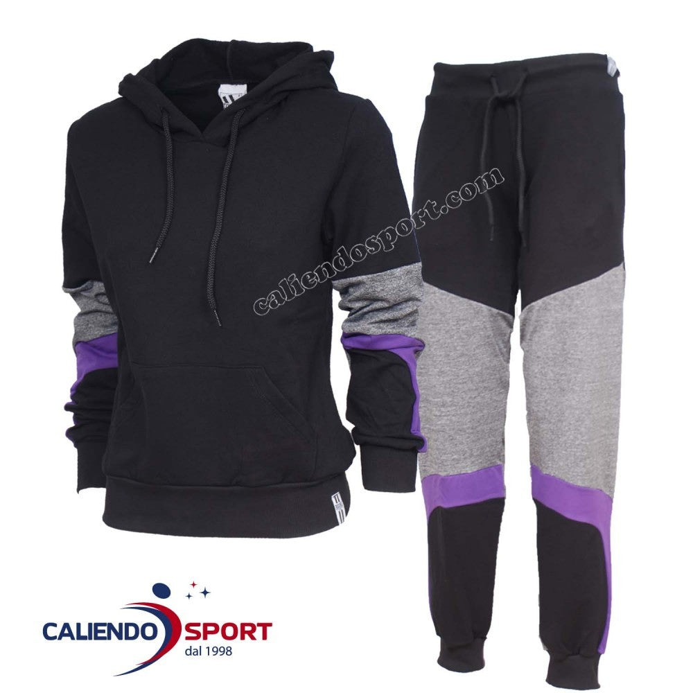 WOMEN'S COTTON BOXING FLEECE TRACKSUIT BLACK BCD1542 BCD1544 GYM CASUAL fitness