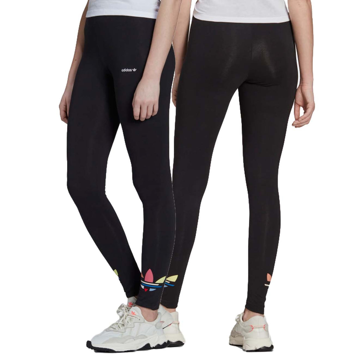 LEGGINGS ADIDAS H22850 ADICOLOR À TRÈFLE BRÛLÉ