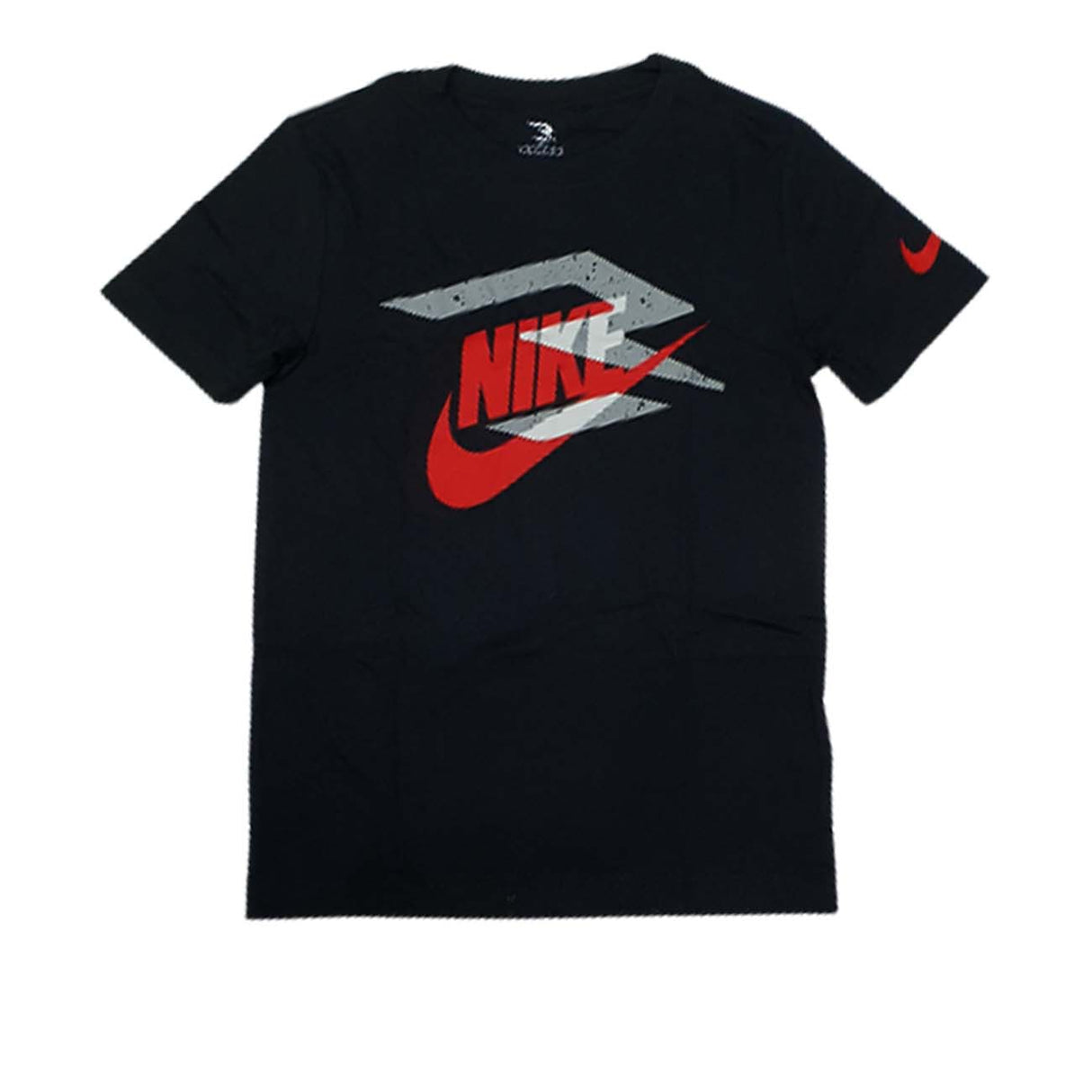 T-SHIRT BAMBINI NIKE 9Q0714 023 COTONE NERO