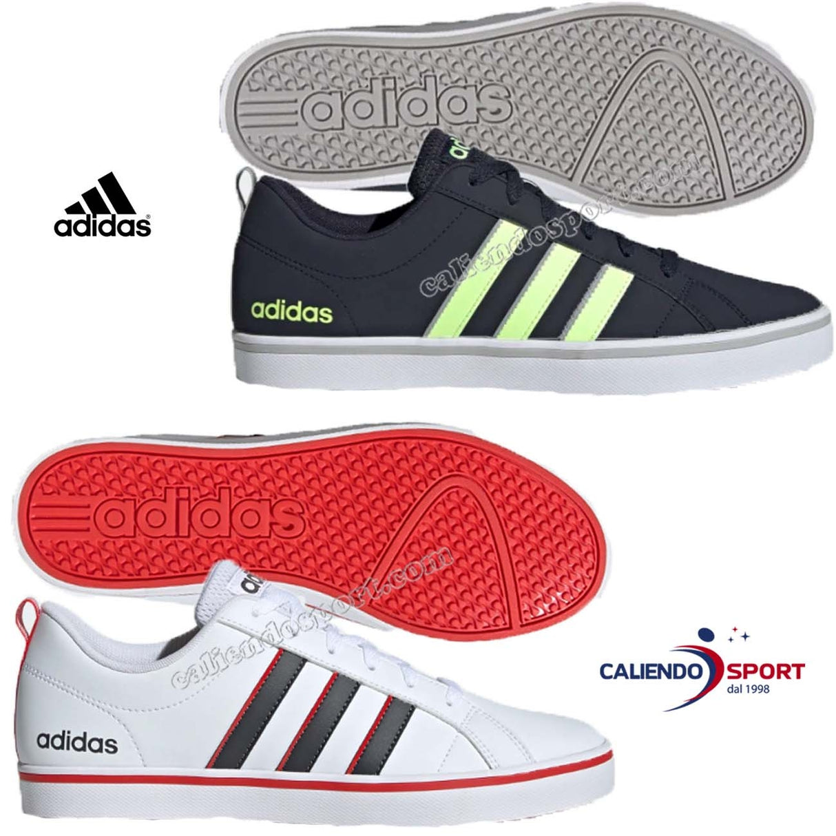 CHAUSSURES DE SPORT ADIDAS EE7839 EE7840 VS PEACE BLANC BLEU