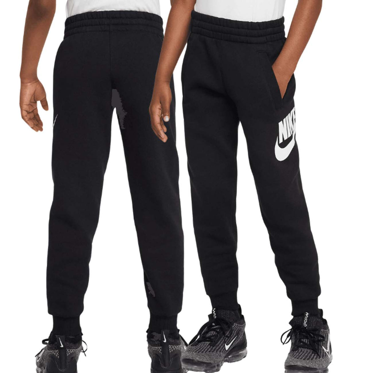 PANTALONE NIKE RAGAZZI FD2995 010 SPORTWAER COTONE FELPATO