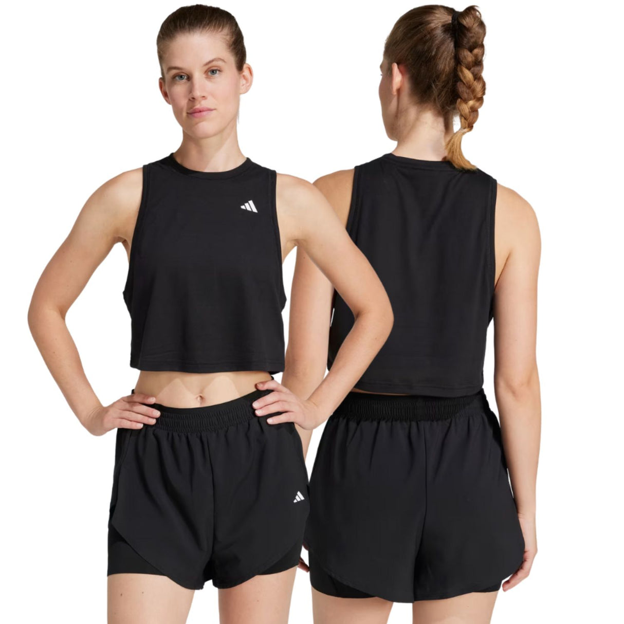 CANOTTA DONNA ADIDAS JF1025 BOXY TRAIN ESSENTIALS