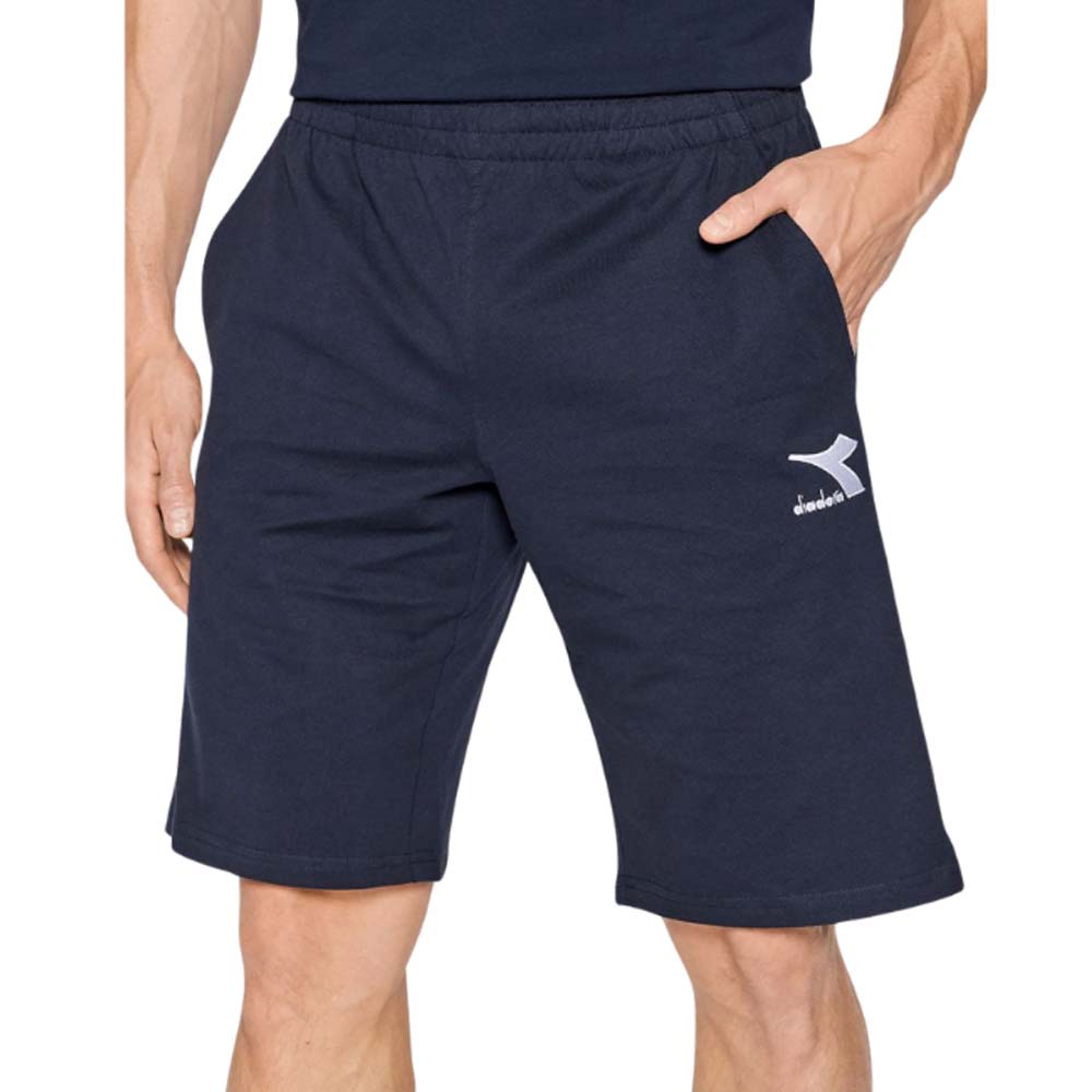 PANTALONCINO DIADORA 179486 CORE COTONE NERO BLU