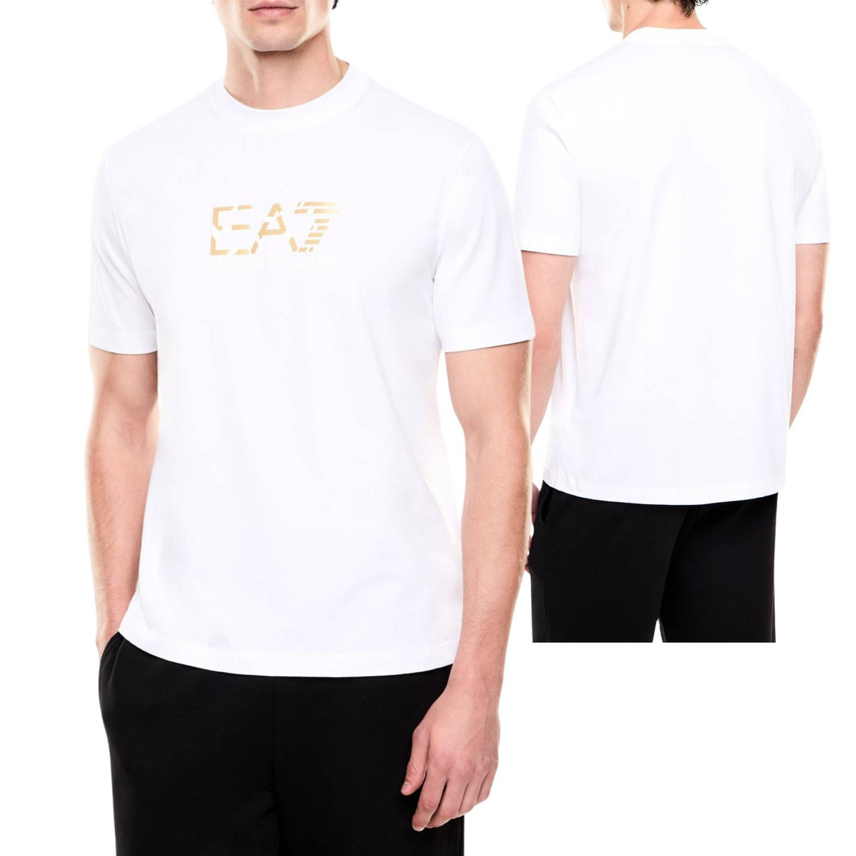 T-SHIRT ARMANI EA7 E26 7M001562 AF17789 U0002 BIANCO
