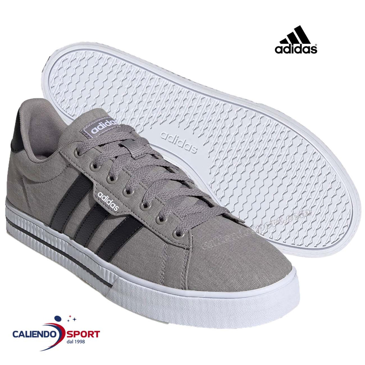 SCARPA ADIDAS FW3270 DAILY 3.0 SNEAKER GRIGIO