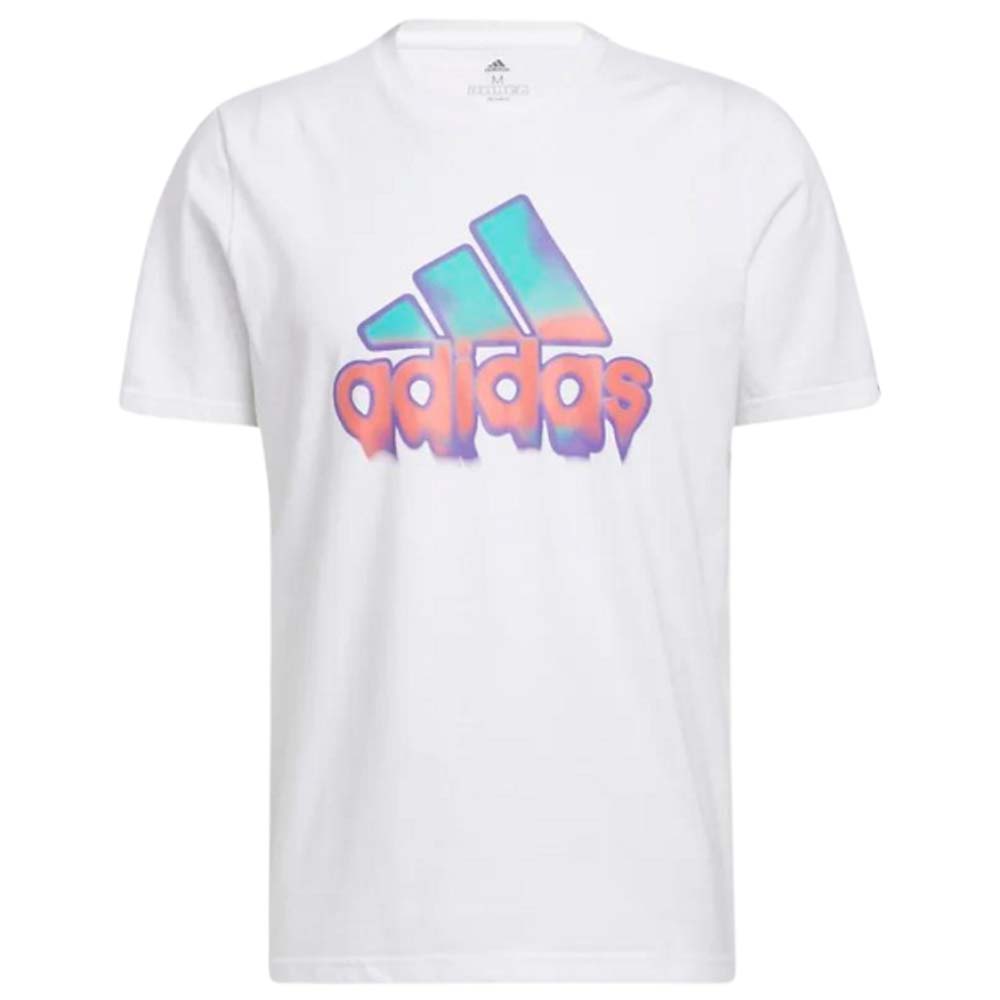 T-SHIRT GRAPHIQUE ADIDAS HE4812 HE4809 NOIR BLANC