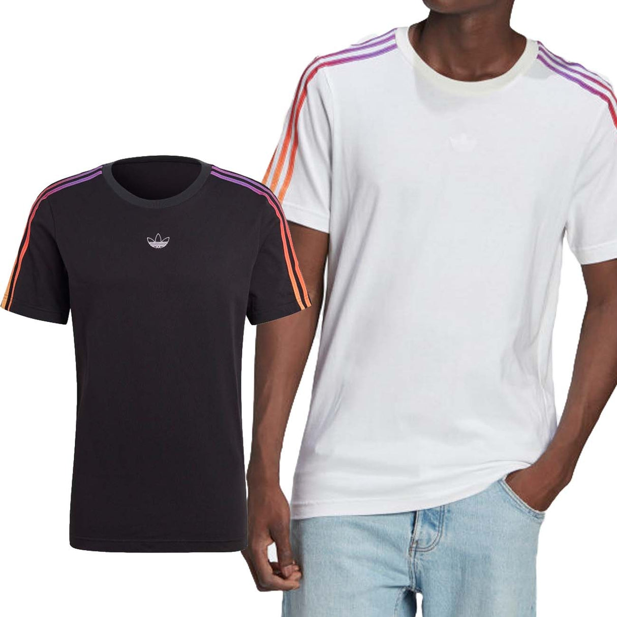 ADIDAS T-SHIRT GN2423 GN2418 SPRT 3-STRIPES