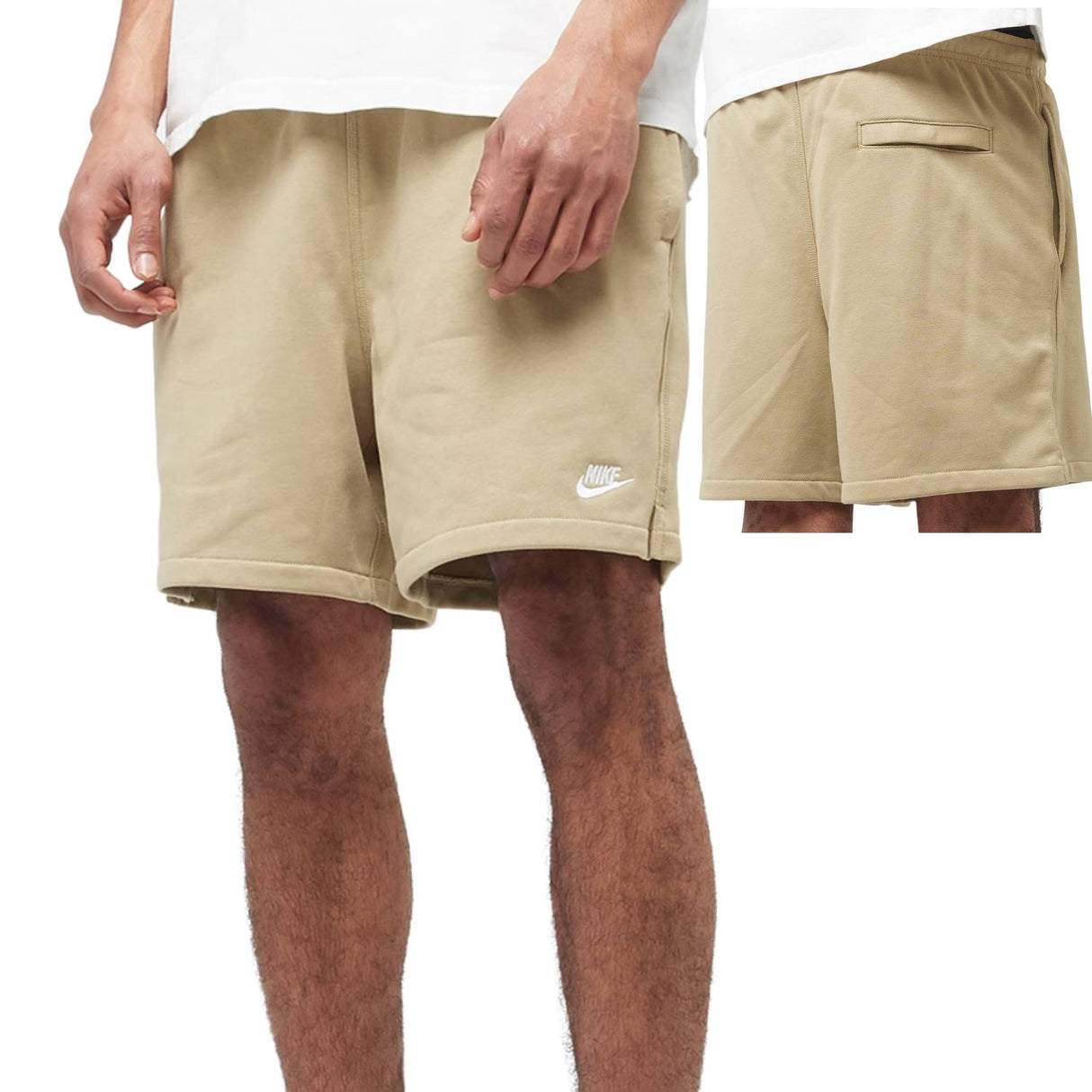 PANTALONCINO NIKE FN3520 297 FLOW COTONE BEIGE