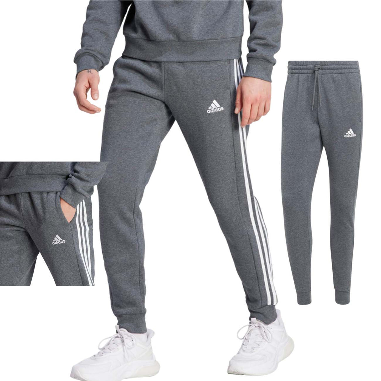 ADIDAS IJ8884 ESSENTIALS COTTON FLEECE PANTS