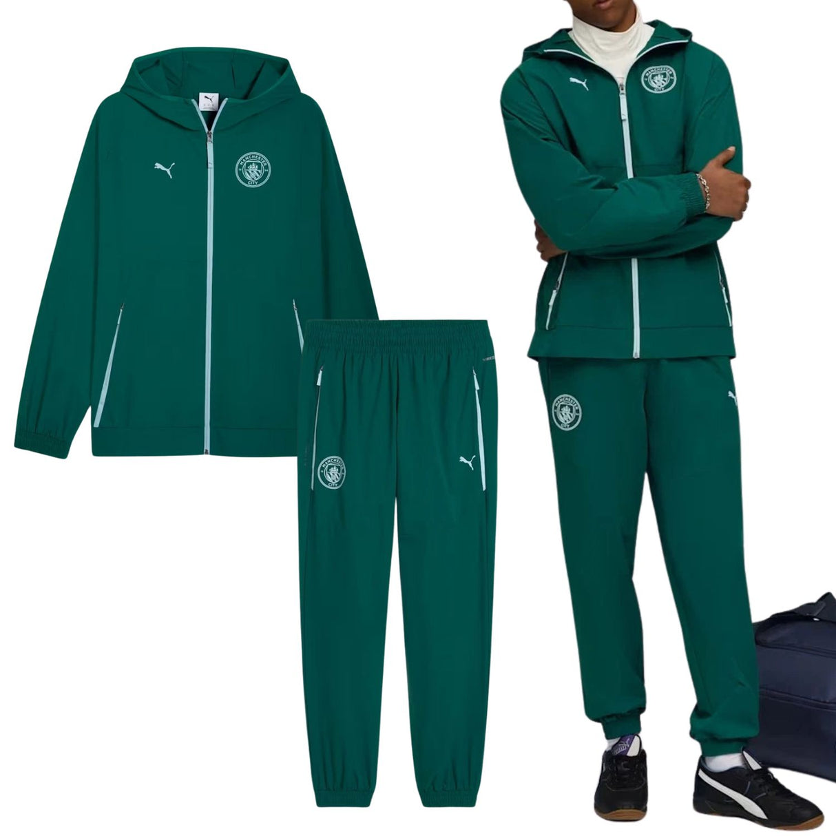 TUTA GIACCA+PANTALONE PUMA 782669 782670 27 MANCHESTER CITY