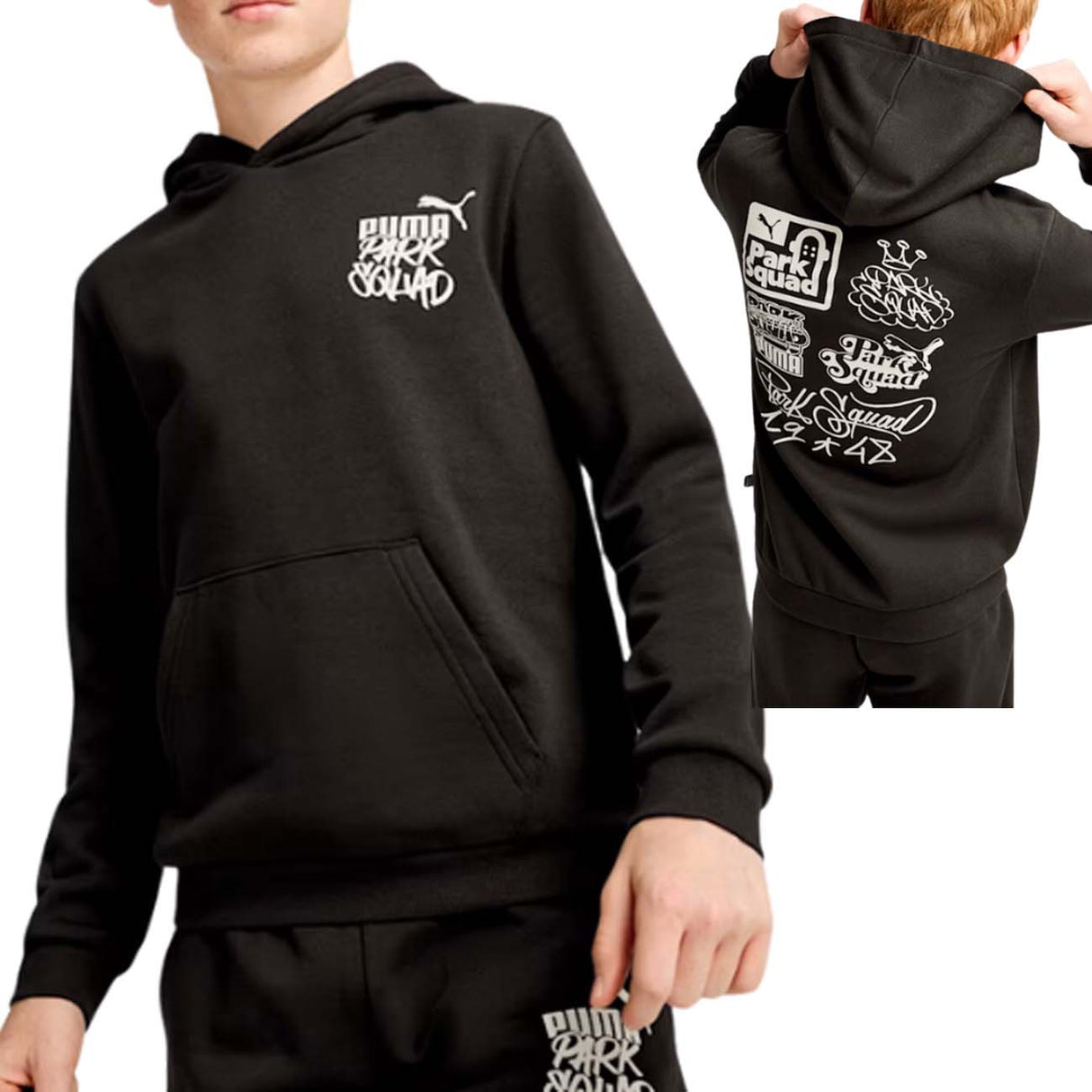 PUMA 681877 01 ESS+MID 90s COTTON FLEECE SWEATSHIRT FOR BOYS