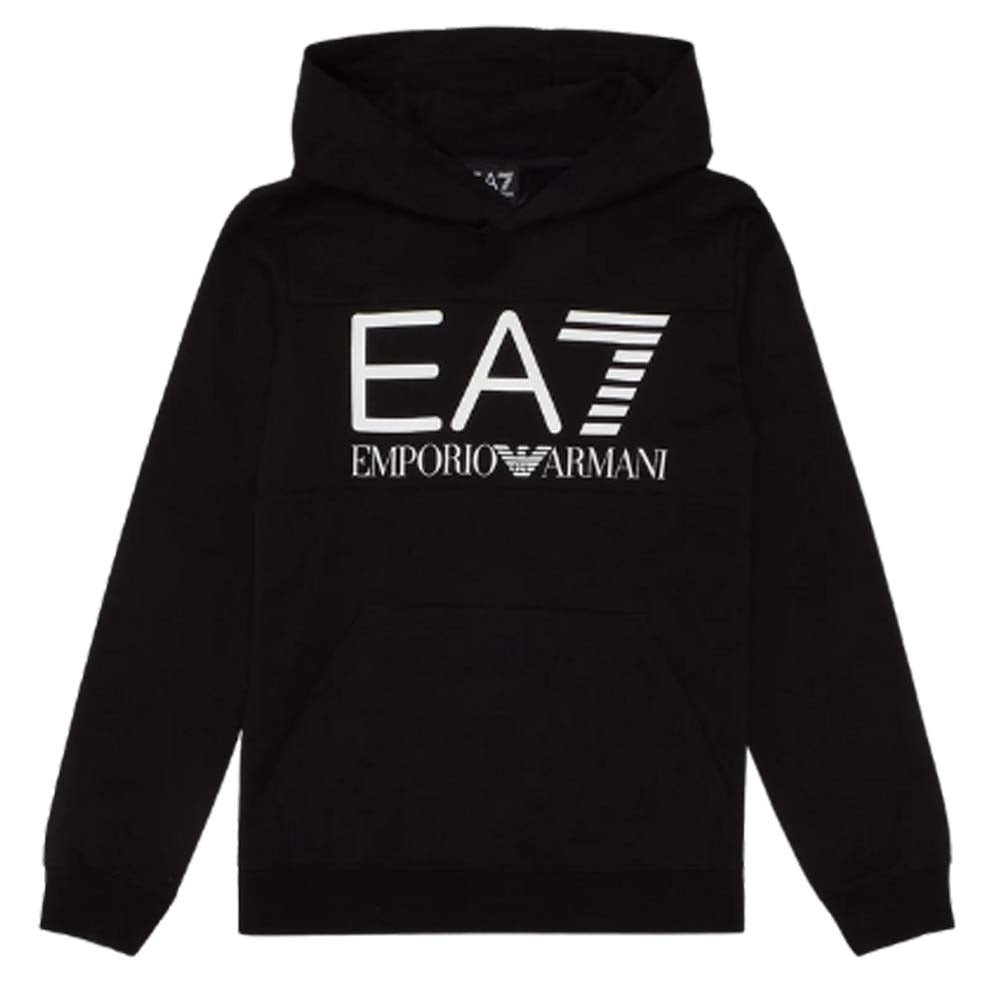 ARMANI EA7 6LBM64 BJ05Z BRUSHED COTTON BOYS SWEATSHIRT