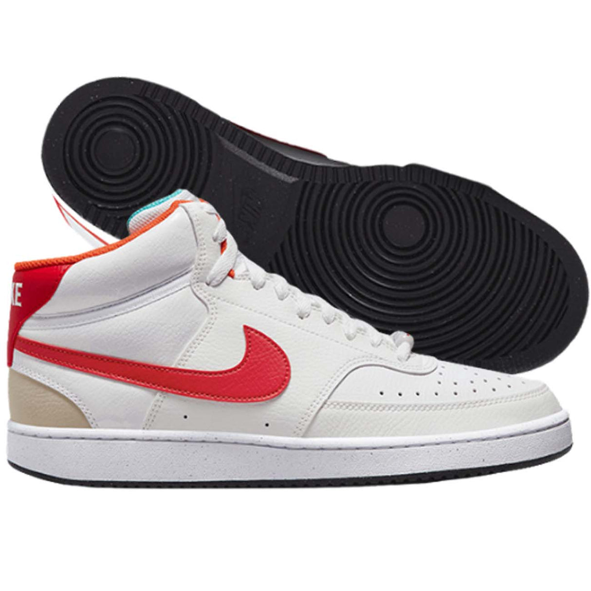 SCARPA NIKE FD9926 161 COURT VISION MID BIANCO