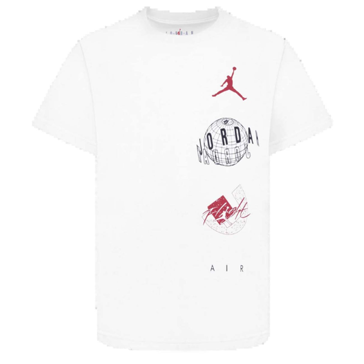 T-SHIRT RAGAZZI JORDAN 95D121 001 JUMPMAN GLOBE