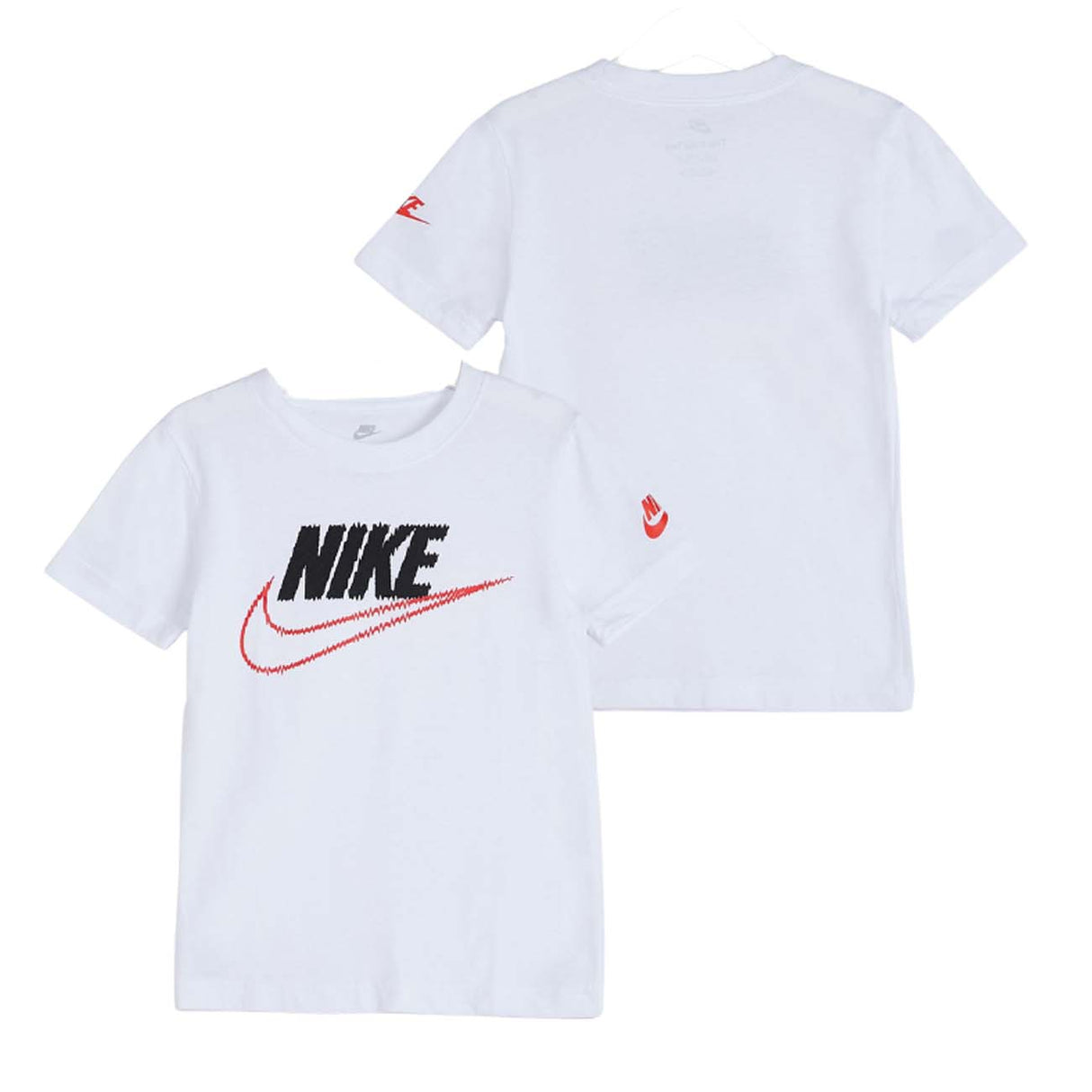 T-SHIRT BAMBINI NIKE 86K613 001 BIANCO FUTURA
