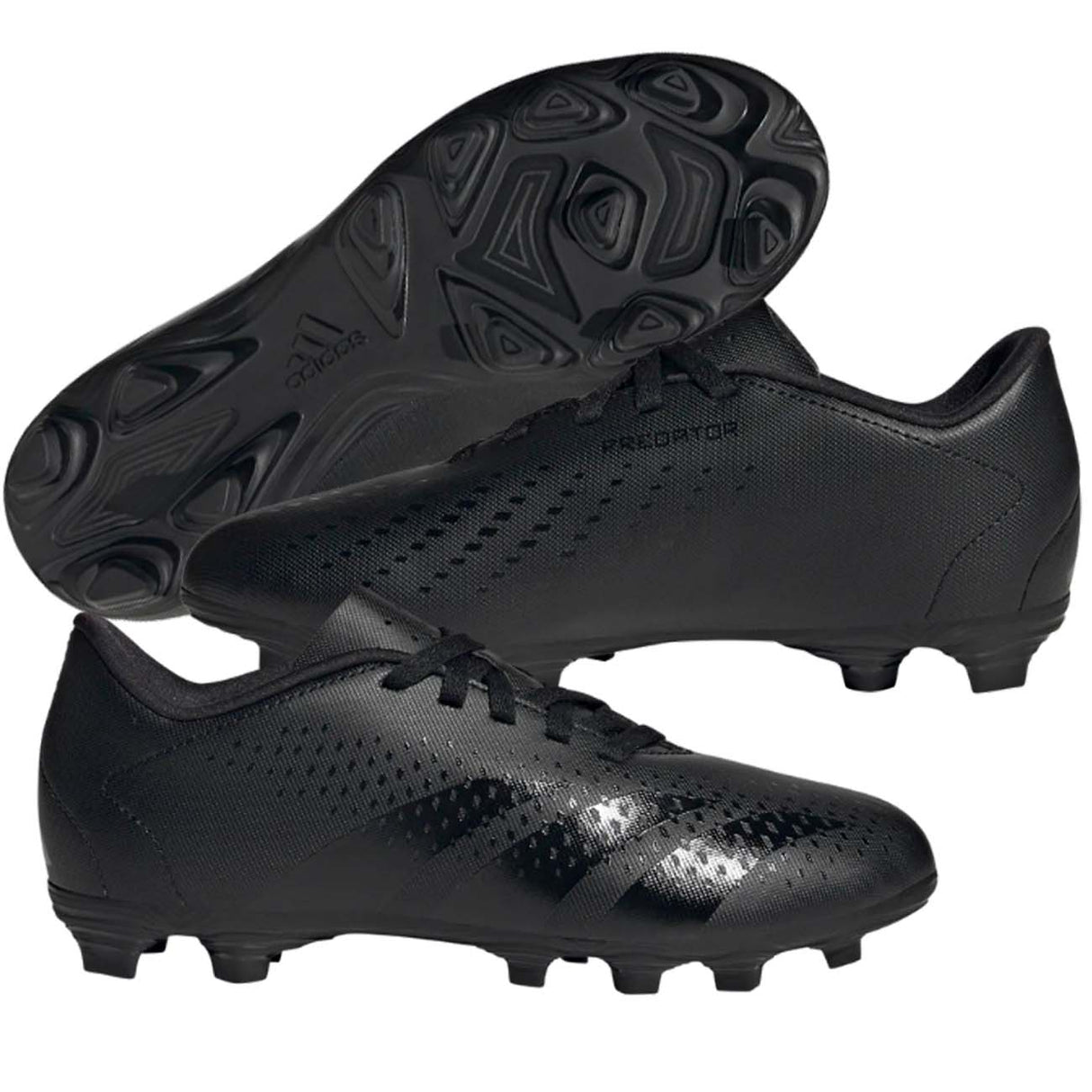 ADIDAS HQ0950 PREDATOR ACCURACY 4 BLACK FOOTBALL BOOT
