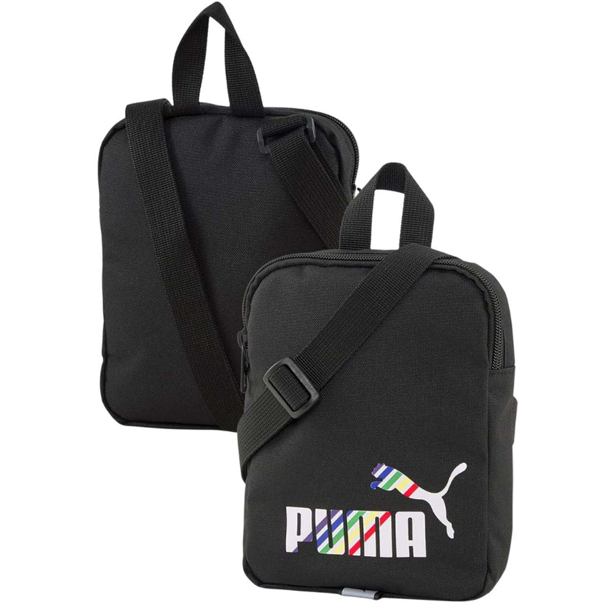 SAC À BANDOULIÈRE PUMA 079544 12 IMPRIMÉ NOIR