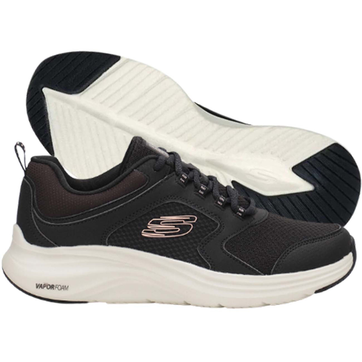 SCARPA DONNA SKECHERS 150023 BKPK VAPOR FOAM FRESH TREND