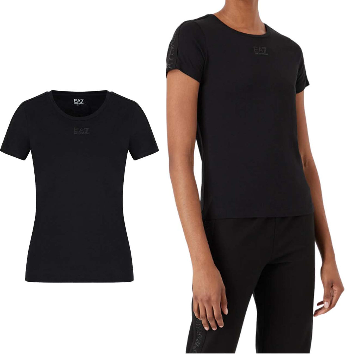 T-SHIRT DONNA ARMANI EA7 6LTT18 TJJLZ COTONE