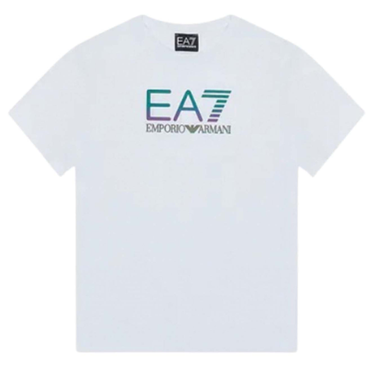 T-SHIRT ARMANI EA7 E24 3DBT53 BJ02Z 1100 COTONE BIANCO