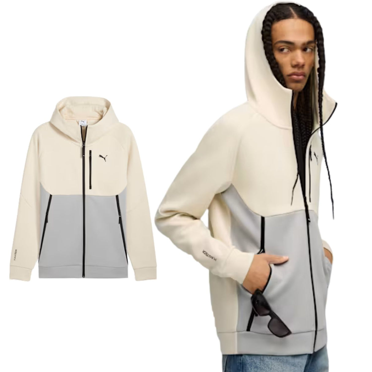 FELPA PUMA 629674 91 PUMATECH NERO