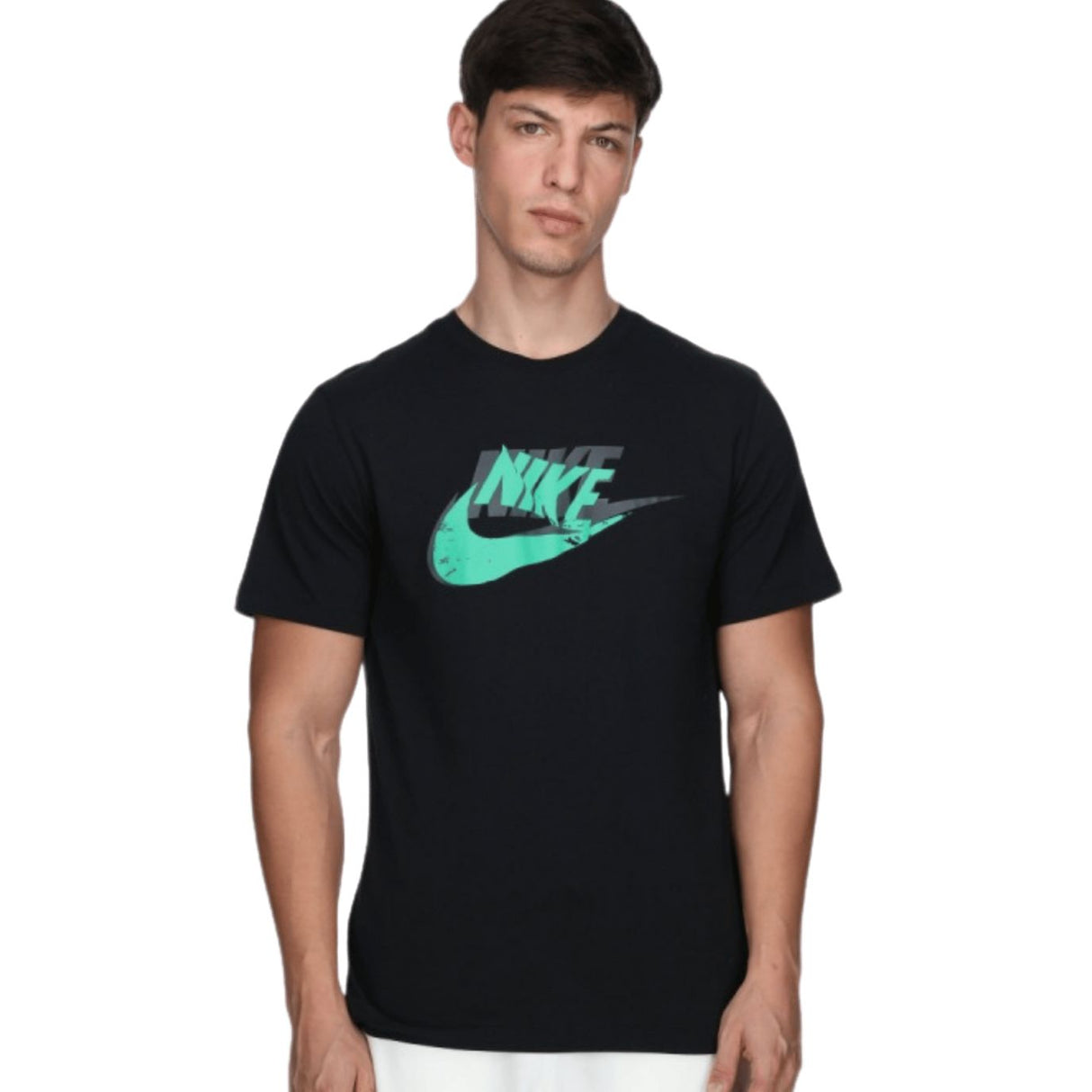 T-SHIRT NIKE HJ0559-010 COTONE NERO STAMPA