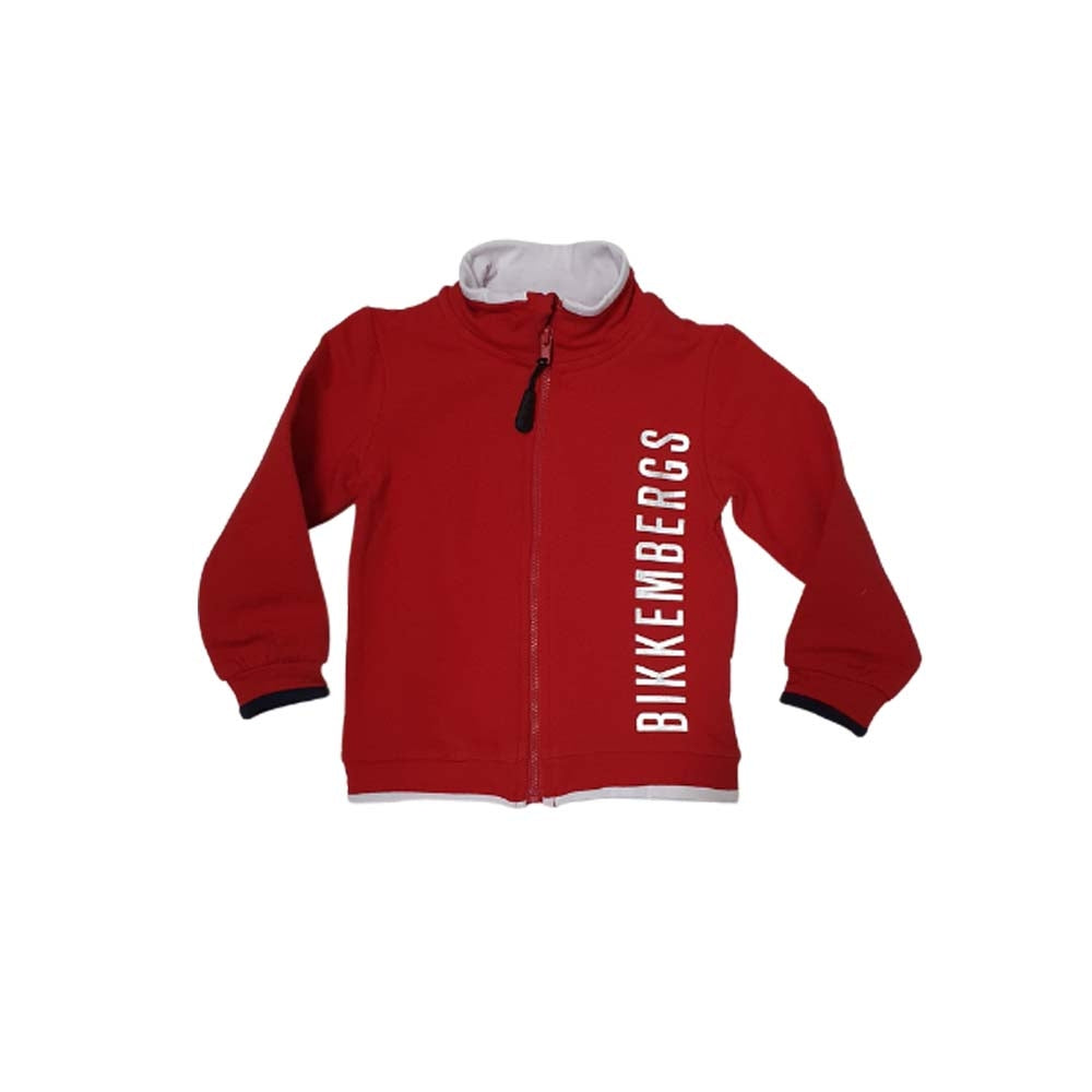 FELPA BAMBINI BIKKEMBERGS BK0618 COTONE FELPATO