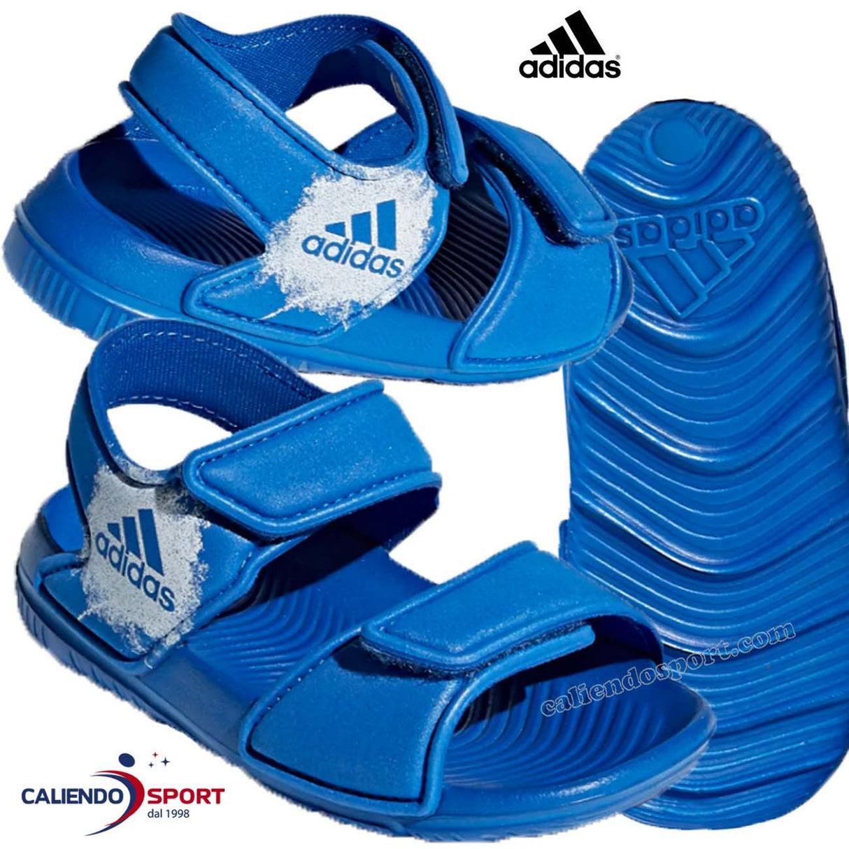 SANDALES BLEUES AVEC VELCRO POUR GARÇONS ADIDAS BA9281 ALTASWIM