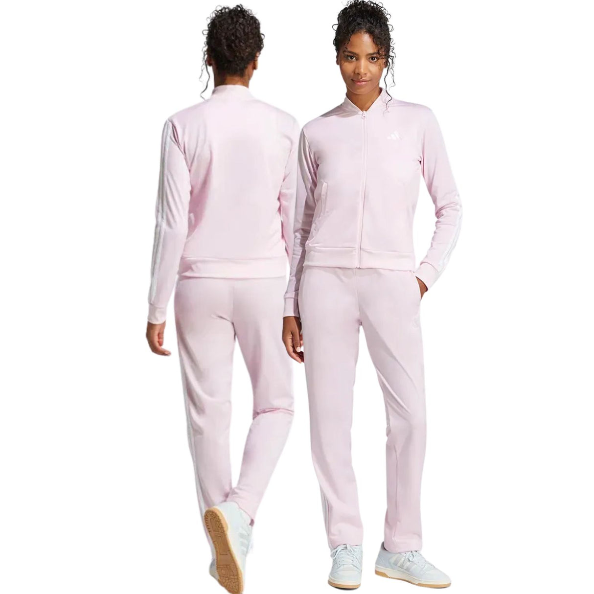 TUTA DONNA ADIDAS JD5437 ROSA ACETATO 3 STRIPES ACETATO