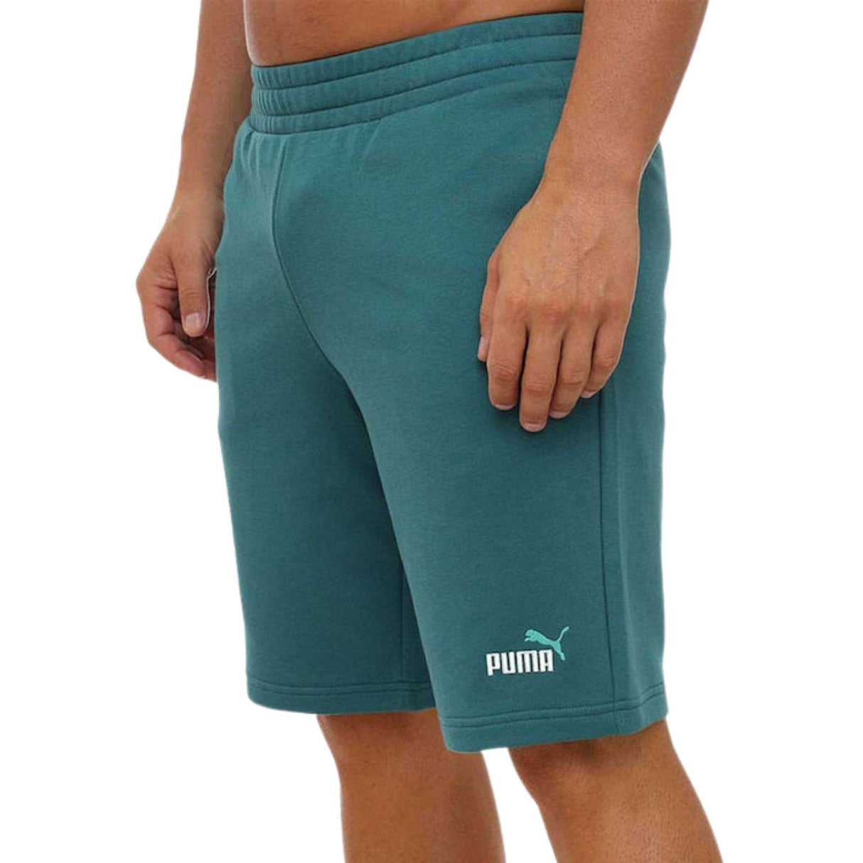 PANTALONCINO PUMA 684715 41 ESSENTRIALS COTONE VERDE