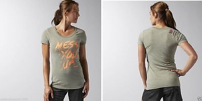 T-shirt Reebok CrossFit pour femme Mess You Up