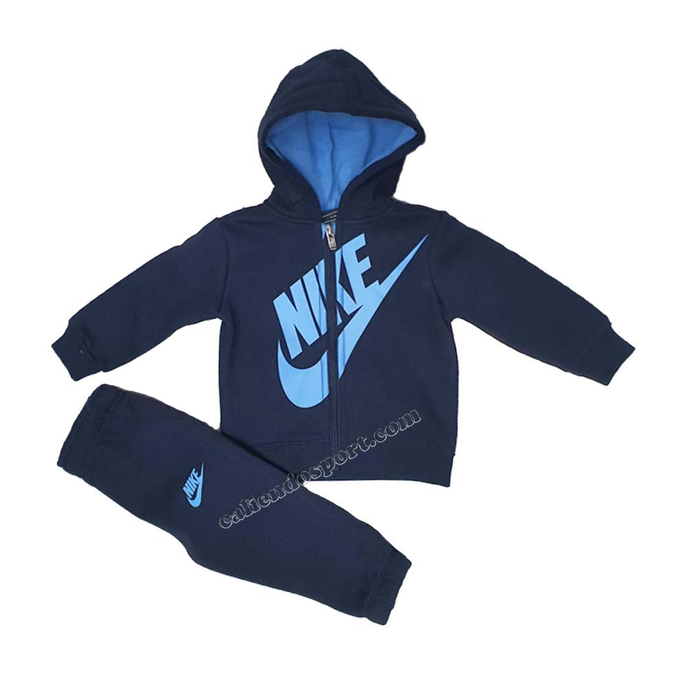 NIKE 66E412 COTTON FLEECE INFANT BOYS TRACKSUIT