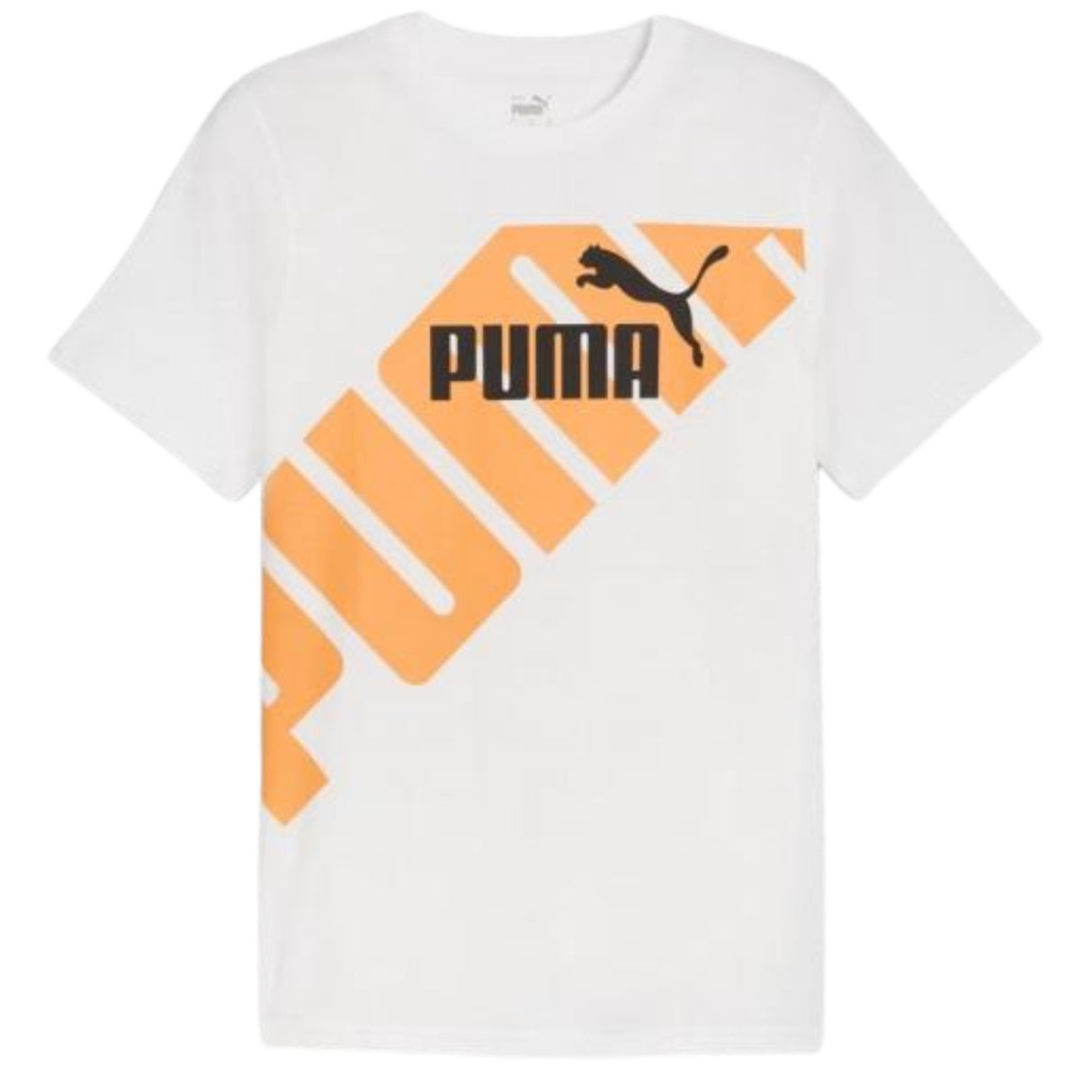 T-SHIRT PUMA 678960 02 GRAFHIC SUMMER BIANCO COTONE