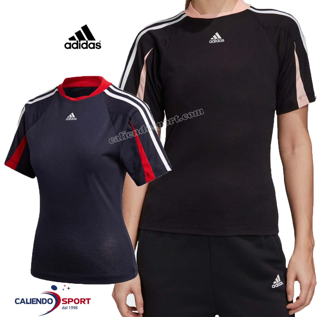T-SHIRT DONNA ADIDAS FS6149 VFS6151 AEROREADY LOGO