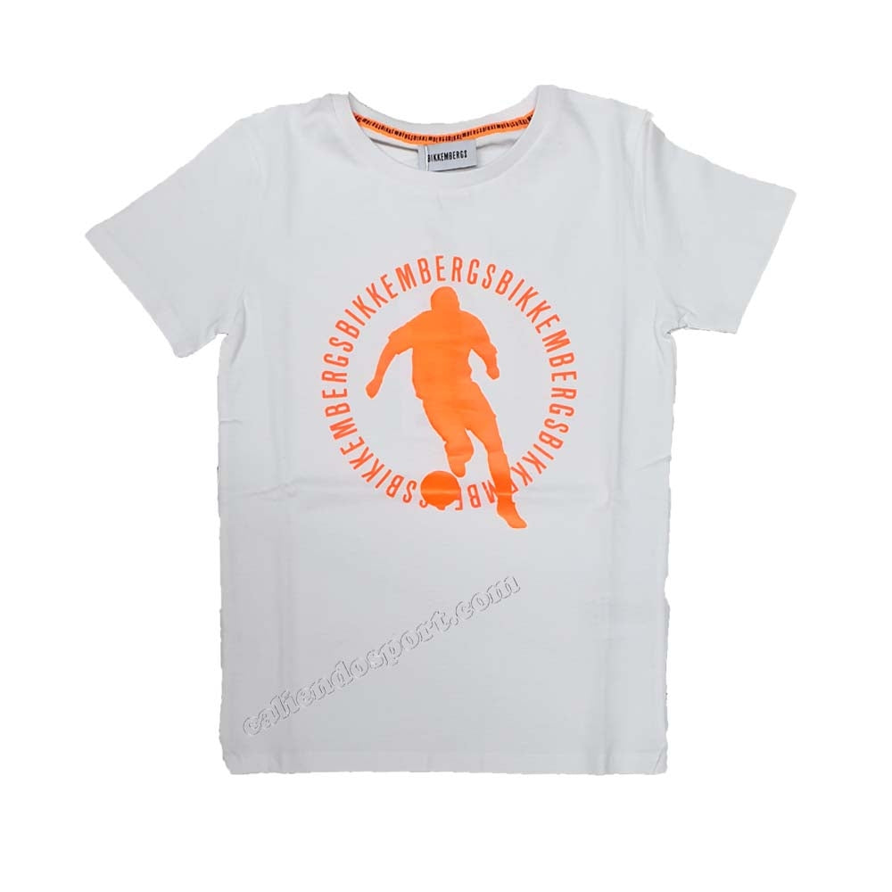 T-SHIRT À MANCHES COURTES EN COTON BIKKEMBERG BK0053