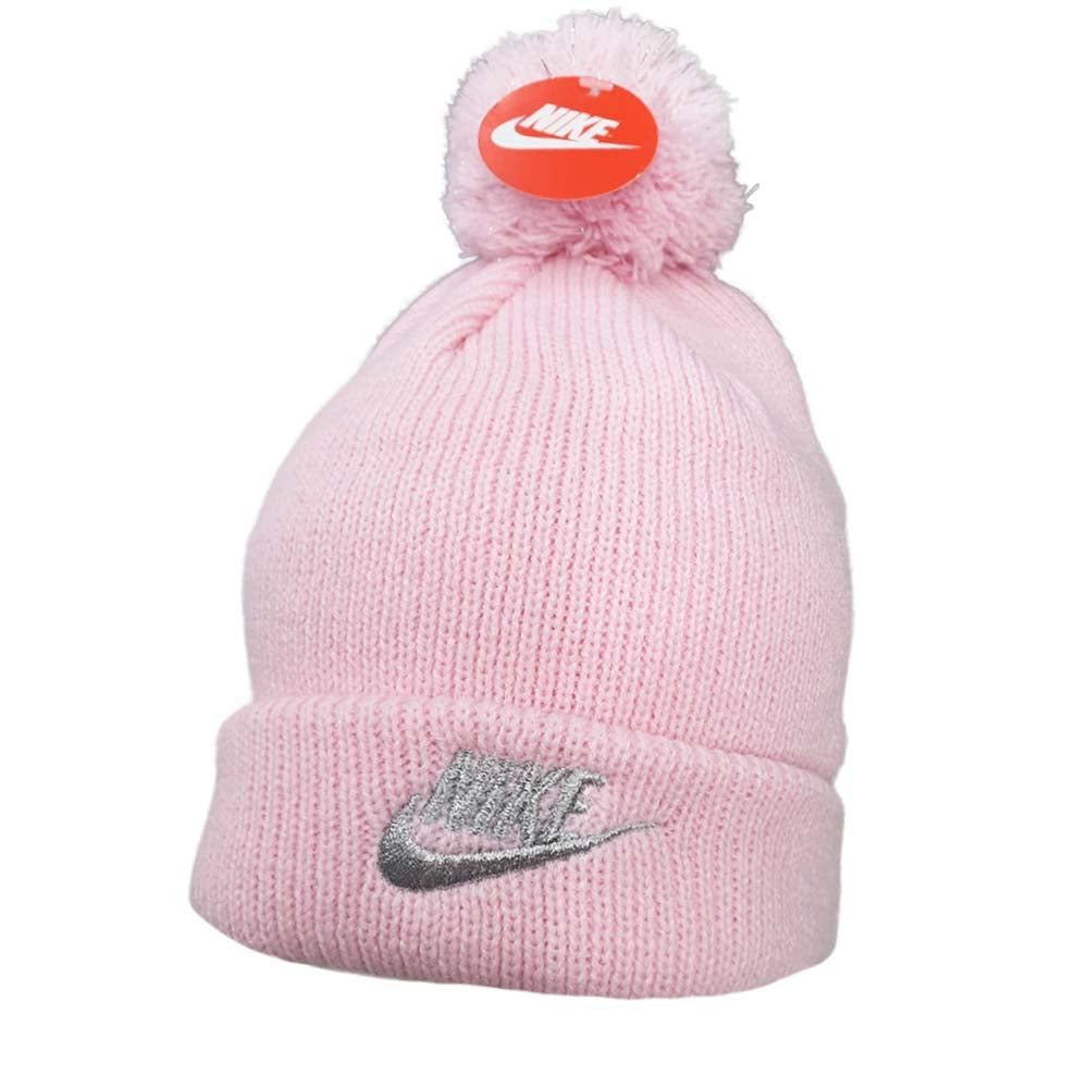 BONNET NIKE ENFANT 3A2948 À POM CHENILLE CÔTELÉ