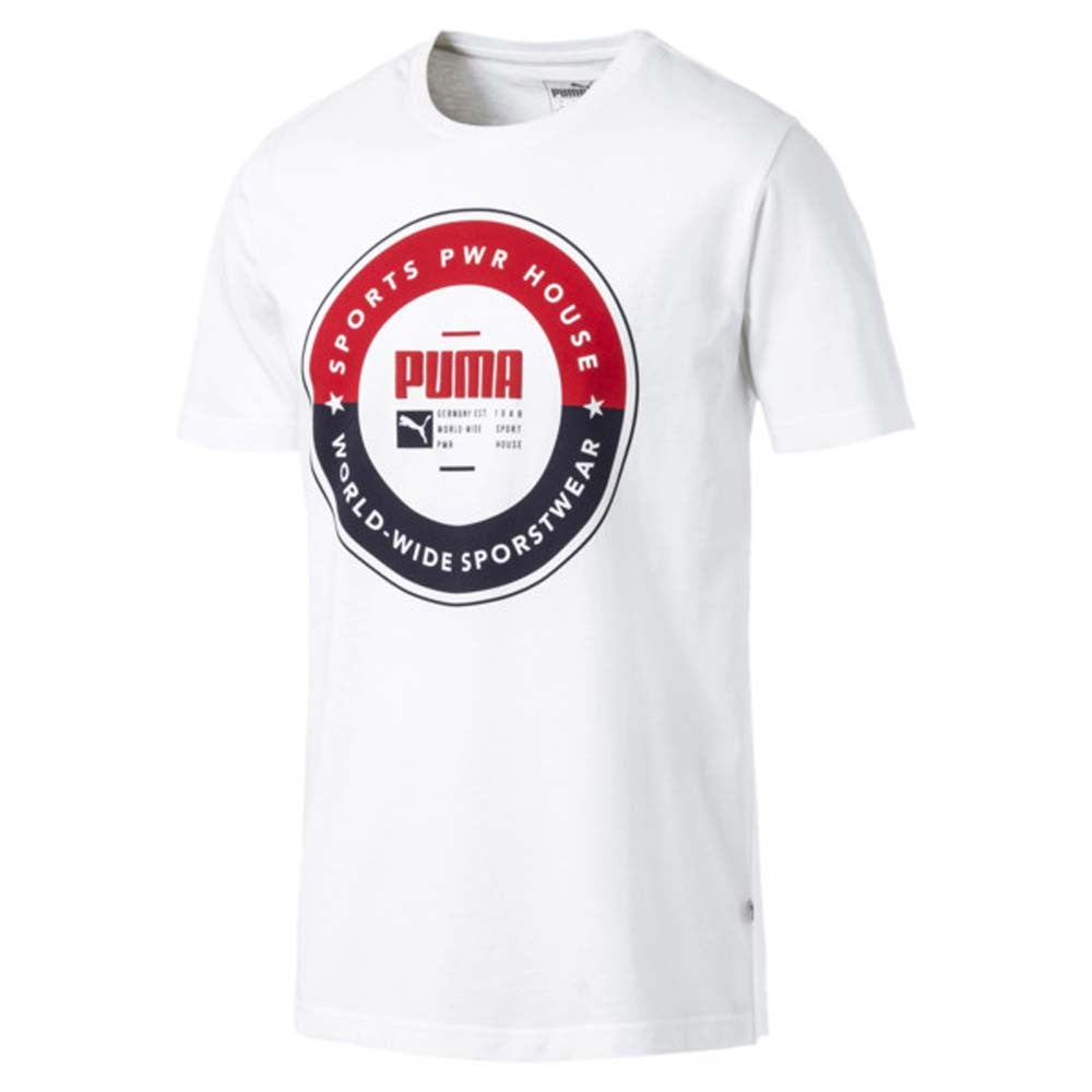PUMA MEN'S T-SHIRT 854078 EXECUTION TEE COTTON SPORT -