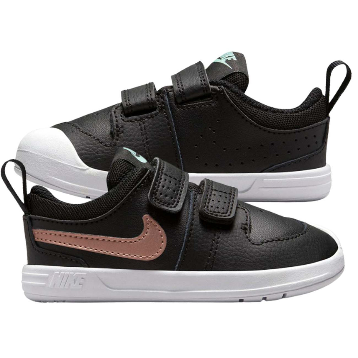 NIKE KIDS SHOES AR4162 007 STRAPPIU PICO 5 BLACK