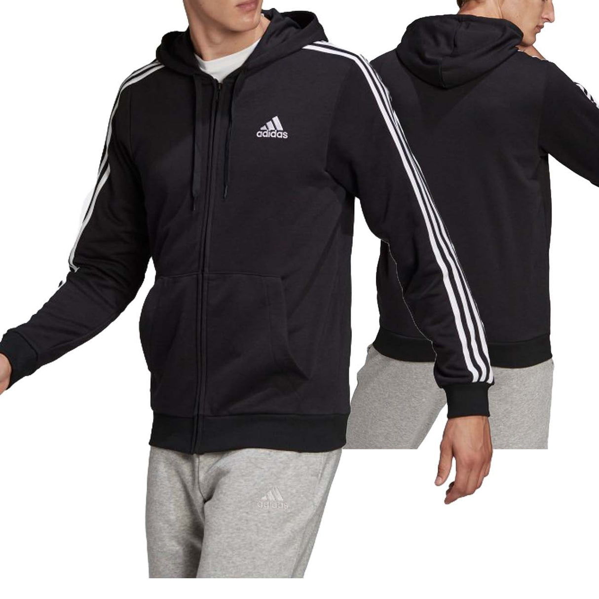 FELPA ADIDAS GK9032 ESSENTIALS FRENCH TERRY 3 STRSCE
