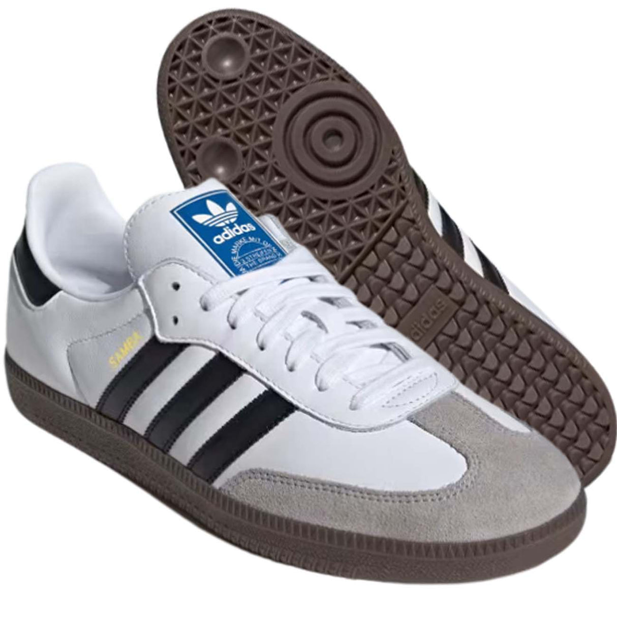 SCARPA SAMBA ADIDAS B75806 OG BIANCO SNEAKER