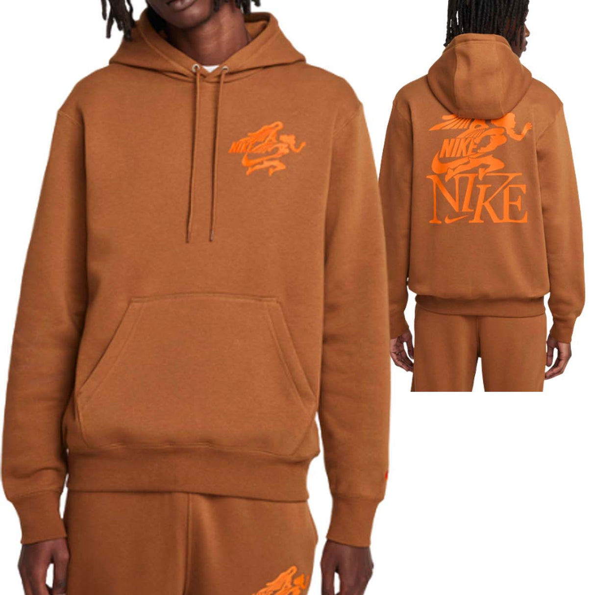 FELPA NIKE FZ0903 281 CLUB COTONE FELPATO