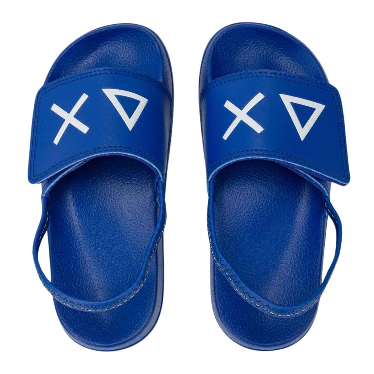 CIABATTA BAMBINI SUN 68 X36310B 58 CON ELASTICO BLU ROYAL