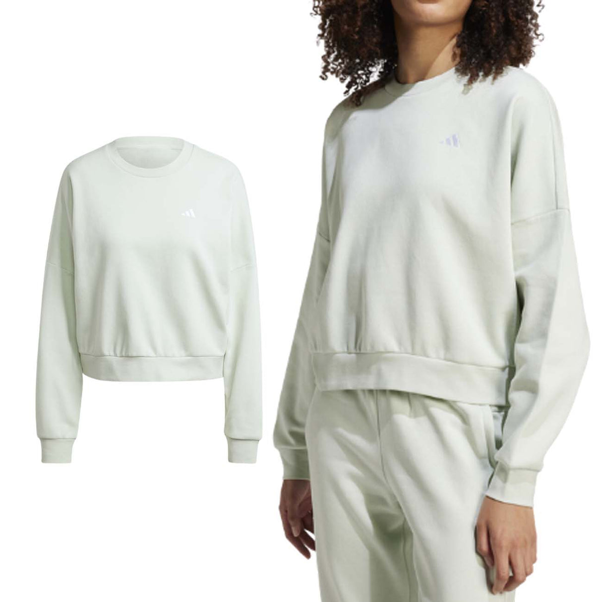 FELPA DONNA ADIDAS IX7956 ESSENTIALS COZY FELPATA