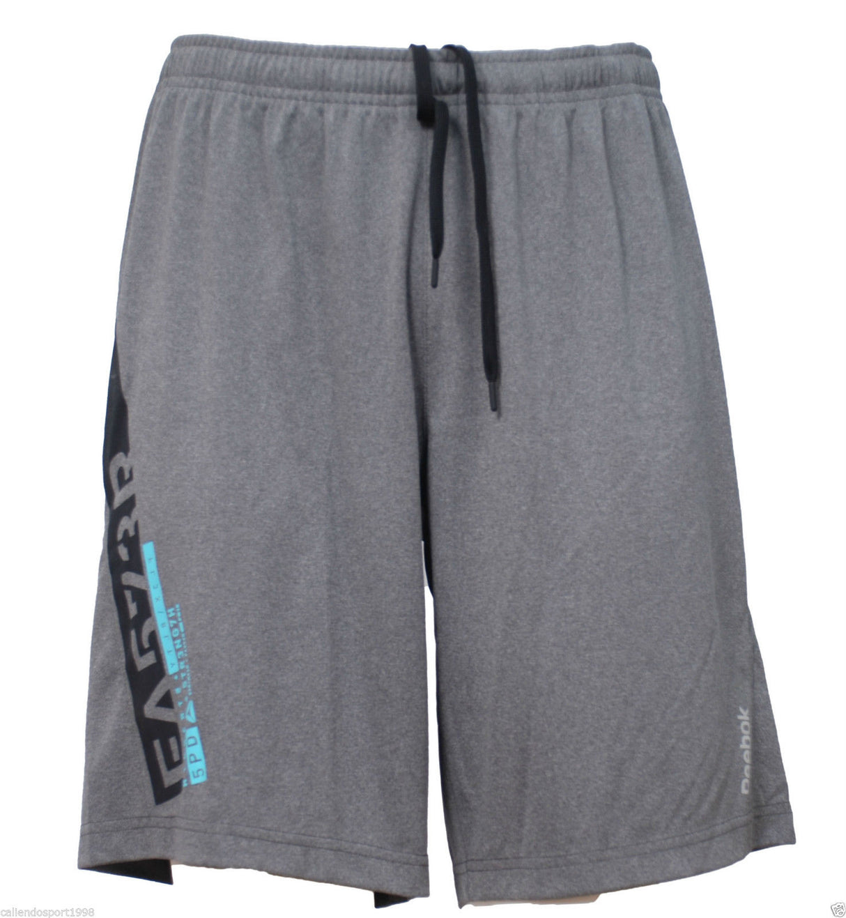Short Reebok Os A/M Gr Fauind pour homme en polyester imitation indigo